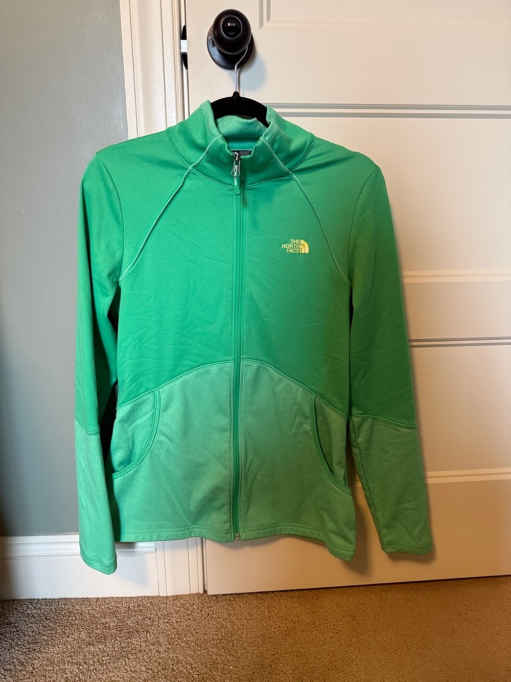 The North Face Bright Green Full-Zip Performance Jacket